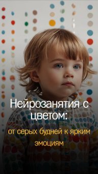 Преимущества нейрозанятий с цветом для детей: влияние на развитие! 🎨