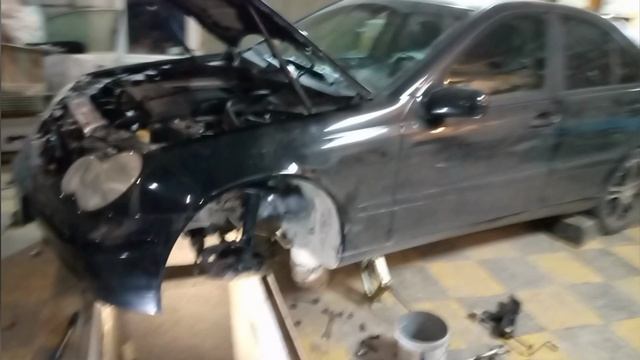 замена всей передней ходовой