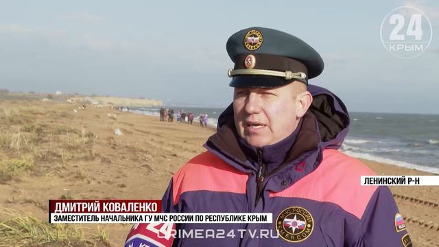 На востоке Крыма продолжают ликвидировать последствия крушения танкеров