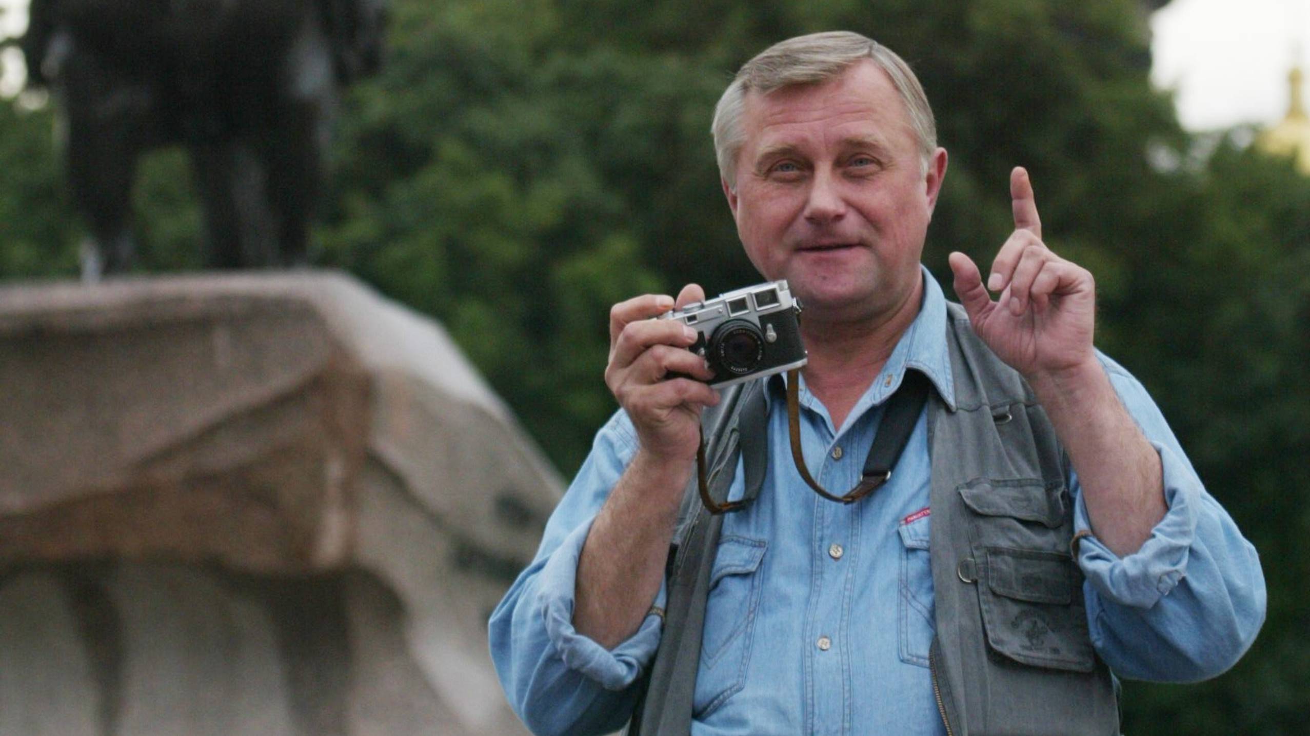 Михаил Дмитриев, фотокорреспондент. "Сюжет на кончиках пальцев", док. фильм, интервью.