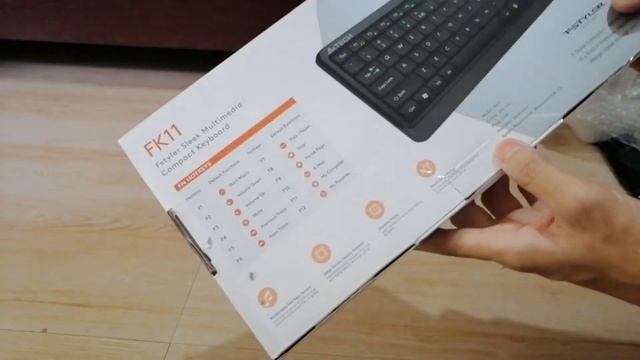 Unboxing: Short review of A4Tech Fk11 FStyler Wired Mini Keyboard