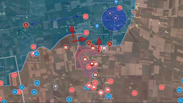 Великая Новоселка 24.12.24. Сводка СВО