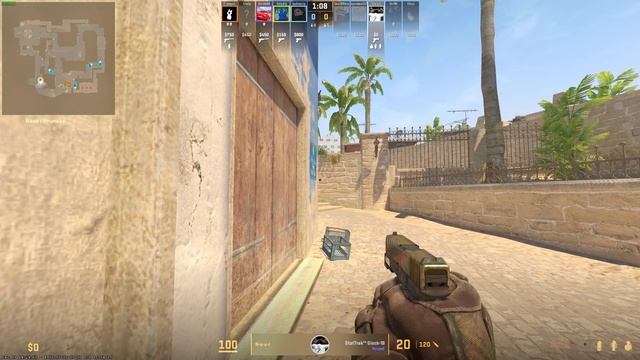 Counter-strike2 Клатч 1в4 Мираж Faceit