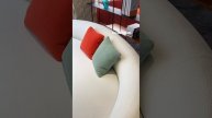 Представляем диван Leisure Sofa, где комфорт сочетается со стилем #Диван #ДосугДиван #кремовыйДива