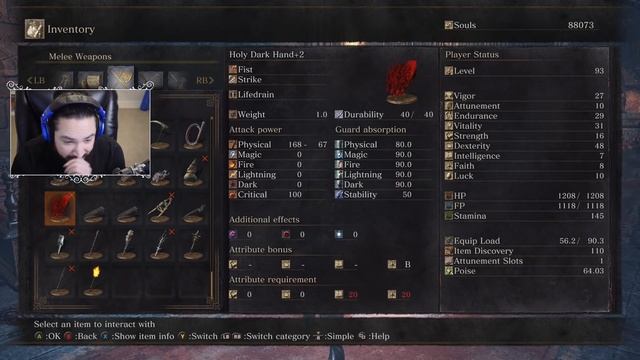 [ 7 ]   I CHOOSE PYROMANCY • DARK SOULS 3: CINDER'S MOD + RANDOMIZER