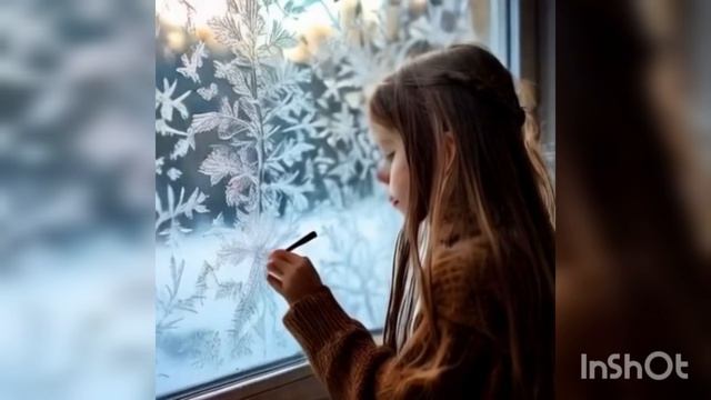 #Нейроклип #7 "Нарисую мечту"  #Нейропесня #Нейросеть  (Inshot)