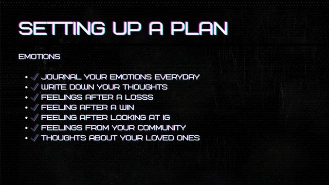 13. Setting up a plam