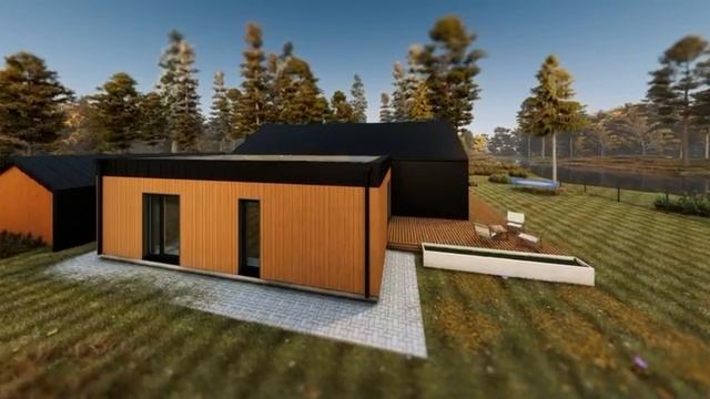 Панельно-модульный дом 115 м2