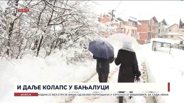 И даље колапс у Бањалуци