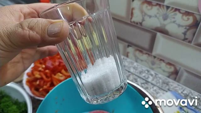 Салат с фасолью на зиму. Готовлю по 5 порций,  50 банок!!!