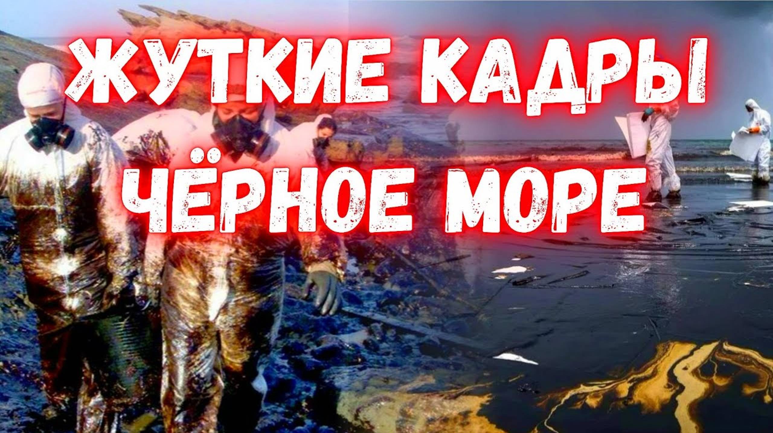 Мазутный апокалипсис в Чёрном море!Впереди десятилетия борьбы  Самое крупное экологическое бедствие