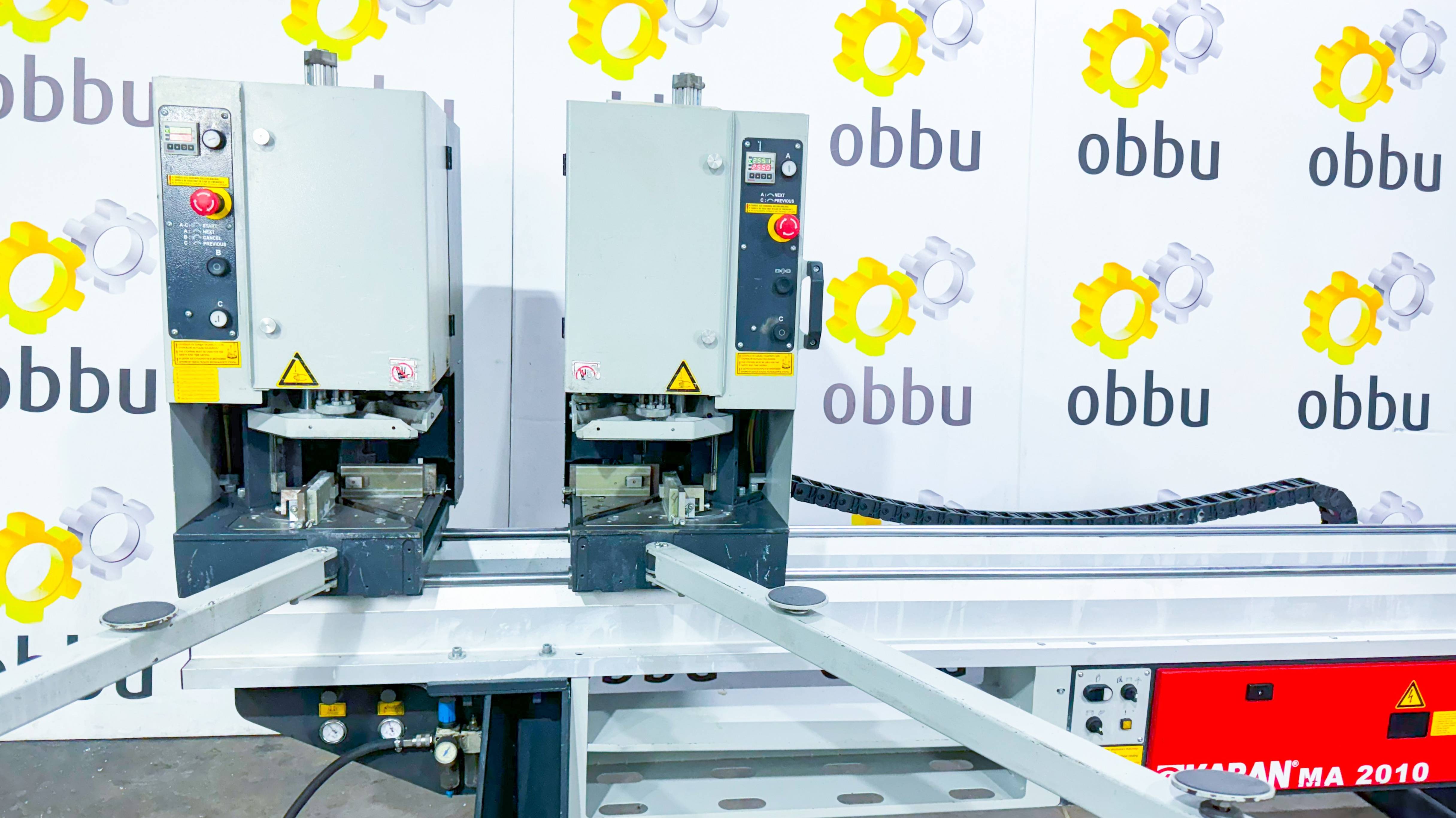 KABAN MA 2010 Двухголовочный сварочный станок для окон ПВХ — OBBU.RU
