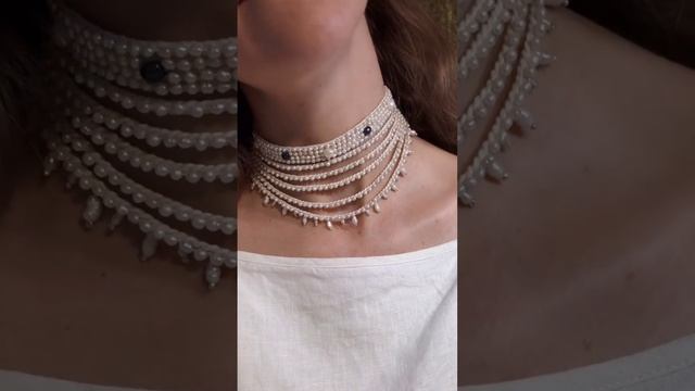 ожерелок из жемчуга