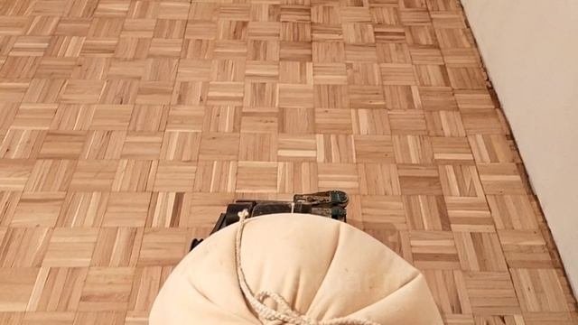 Циклевка паркетной доски, советского оброзца.