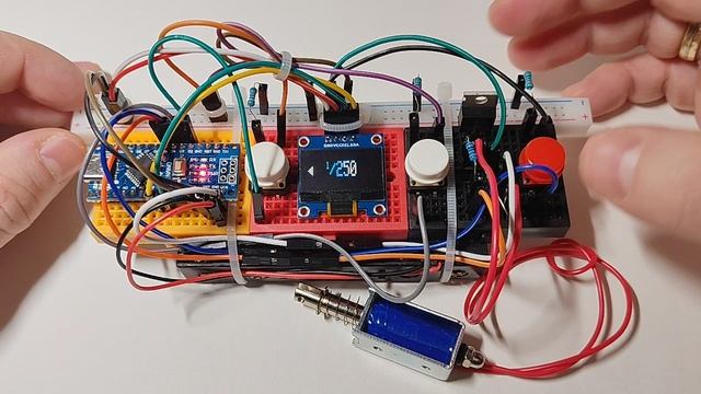 Электронное управление фотозатвором при помощи Arduino (демо)