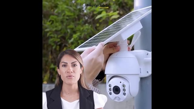 Simply Online Solar 4G PTZ camera