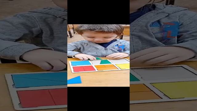 учимся собирать фигуры