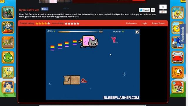 Видео про игру Нян-Кет.