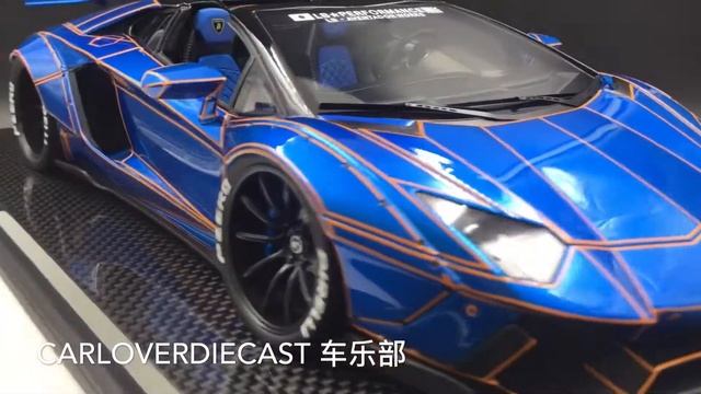 Sold Out - Just photo sharing JUC - LB Works Aventador Roadster resin Scale 1:18