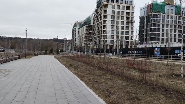 Станция метро Терехово БКЛ и ее окрестности спустя полтора года после открытия