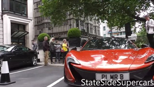 ПОТРЯСАЮЩИЙ McLaren P1 в Лондоне!