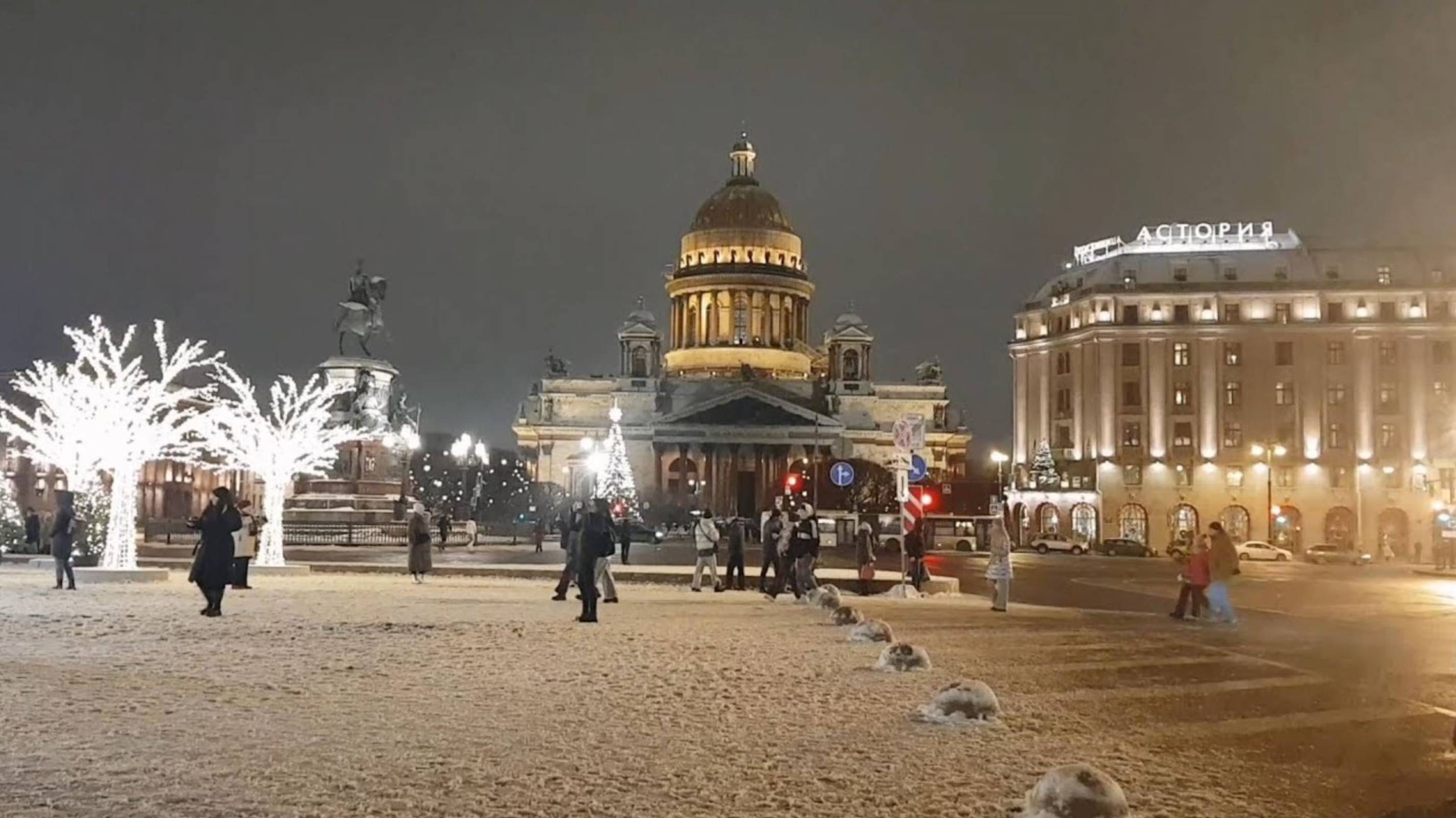 Новогодний САНКТ-ПЕТЕРБУРГ. Декабрь