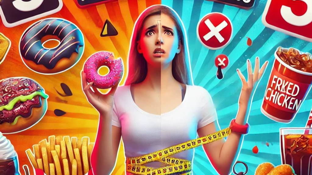 Топ 5 худших продуктов для похудения