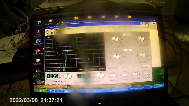 Подключаемся к квару осциллографами на ПК (Soundcard Oscilloscope 1.47 и  Digital Oscilloscope3)