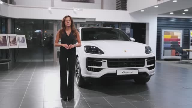 Porsche Cayenne Coupe | Carrara White | Порше Центр Тюмень