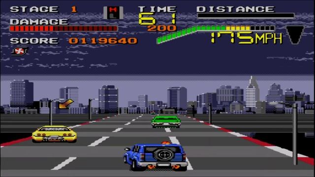 Chase HQ  II: "Трюкач" (gameplay)▹