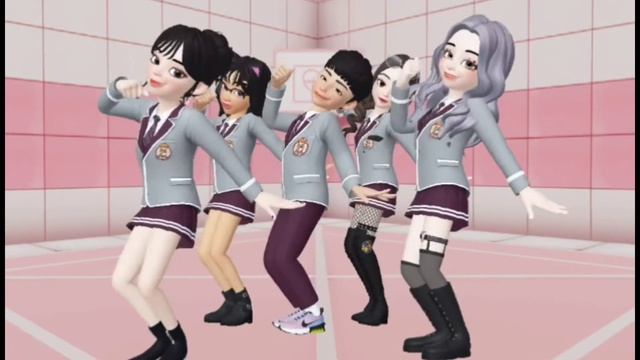BLACKPINK X Selena Gomez - 'Ice Cream' DANCE PERFORMANCE VIDEO (in ZEPETO) COVER | Group 7