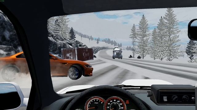 Краш тест BeamNG drive #3