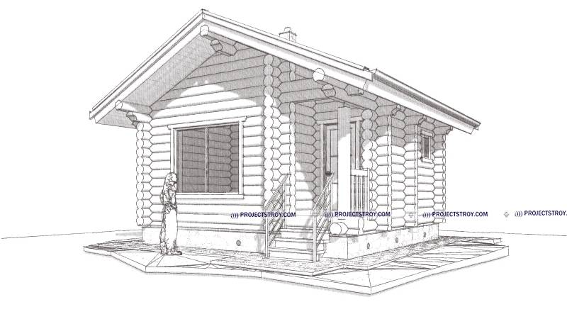 Скачать проект бани для строительства