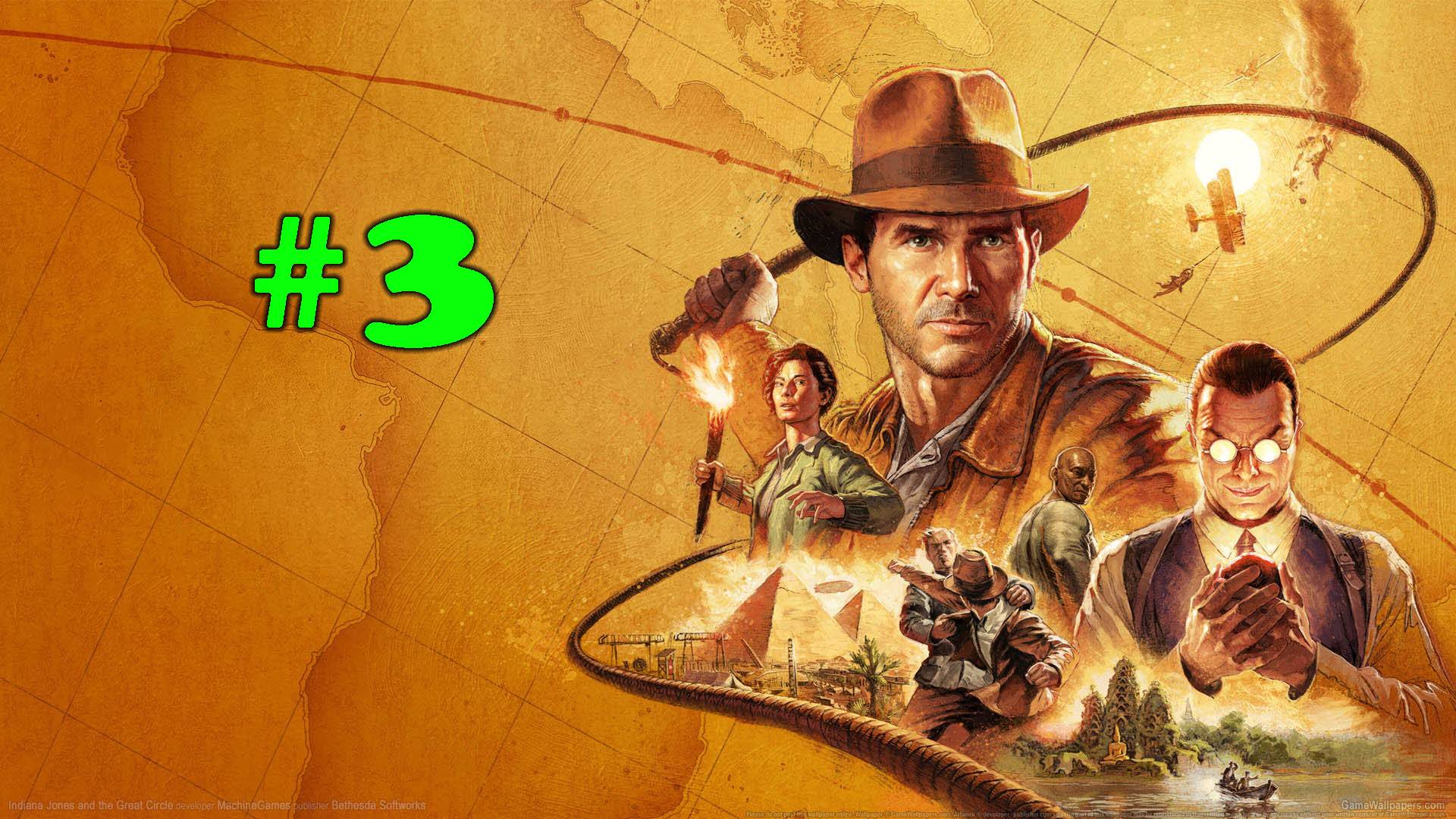 Indiana Jones and the great circle ➤ прохождение №3 | Бойцовский клуб | Нашли Мумию | Дирижабль