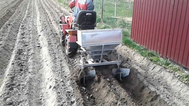 Мтз 132Н Посадка картофеля 2020