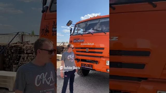 КАМАЗ 43118 Вахта Нефаз. Отзыв нашего покупателя из г. Миасс 24 мая 2023 #shorts (1)