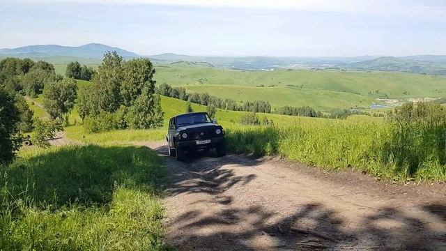 На Nissan Patrol Y60 по Алтаю. Смотровая Верхний притор.