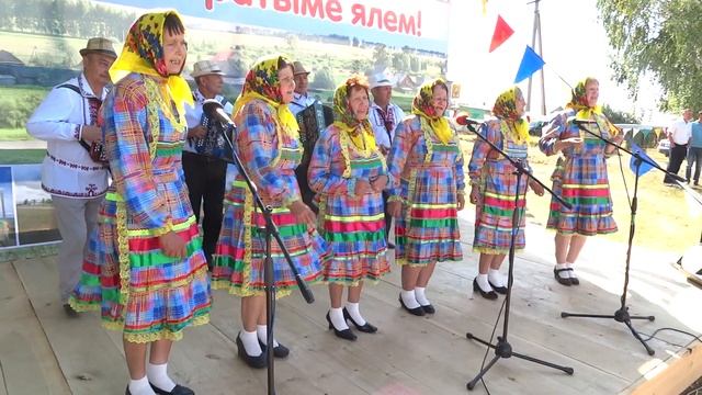 Марийская песня. Радуют Кельтеевские. Видео Хайбуллина Василия