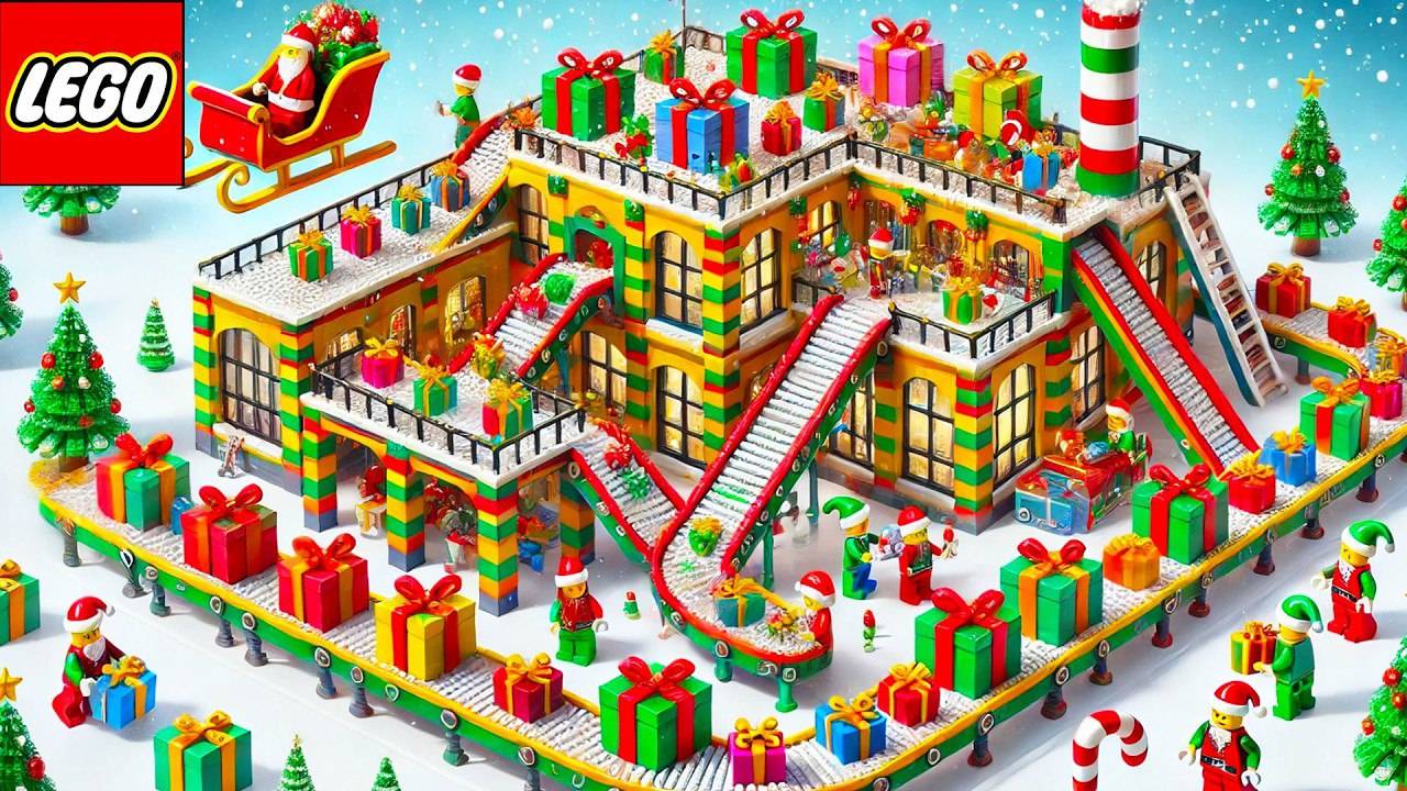 Lego Factory The Magical Christmas Gift Factory ELF