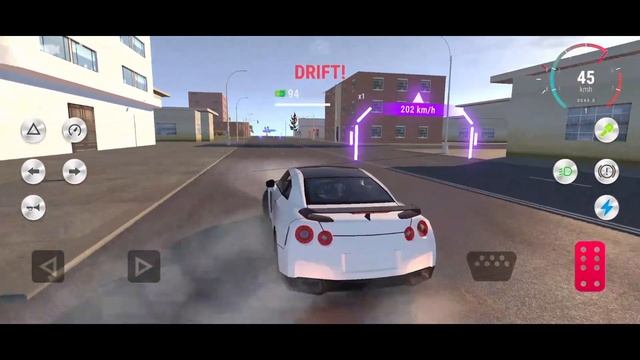 Nissan GTR Top Speed in Ultimate Car Driving Simulator, Real Driving School, Racing Experience