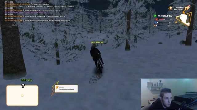 НОВЫЙ ГОД НА RADMIR CRMP! ЗАРАБОТАЛ НА КВЕСТАХ 1 МИЛЛИОН?! + РОЗЫГРЫШ