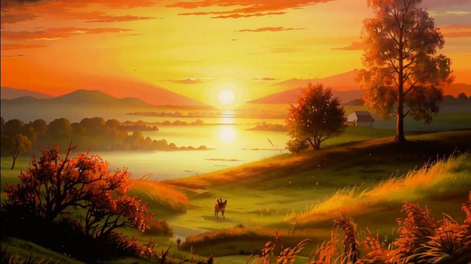 "Свет в руках зари" нейропесня