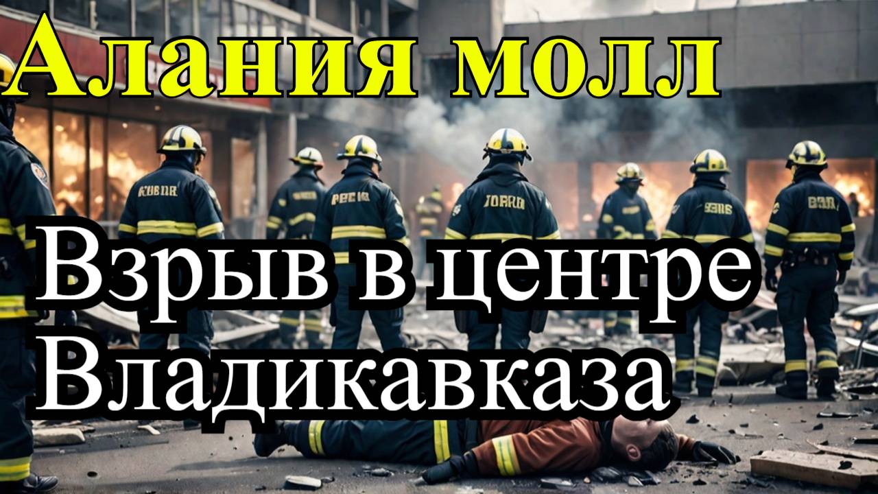 Взрыв газа в торговом центре "Алания молл" во Владикавказе: погибший и пострадавшие