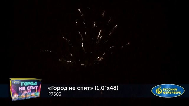 Р7503 ГОРОД НЕ СПИТ (1"х 48)