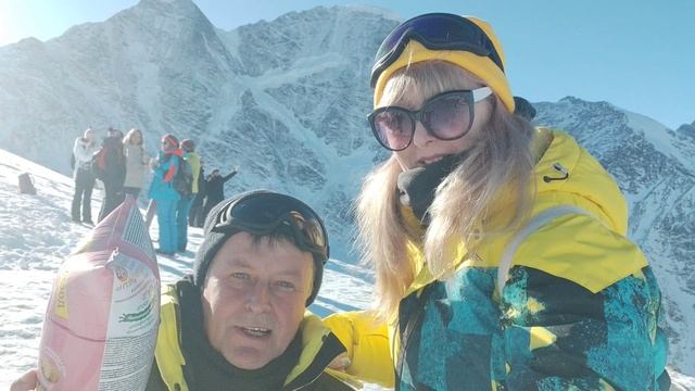 Чипсы в горах 🤣Чегет 2024
