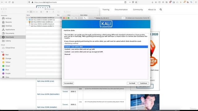 6. Installing Kali using the ISO file for VMware - Step 2