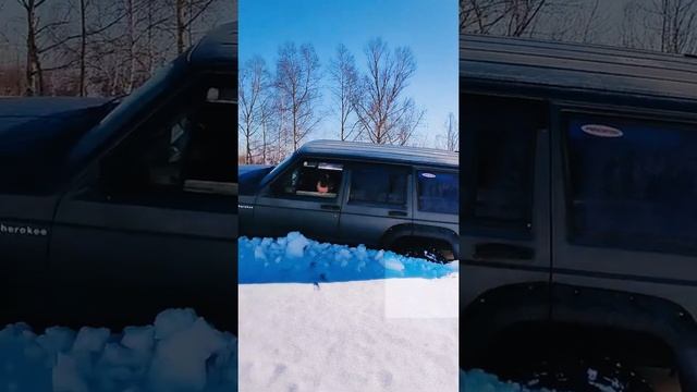 Оффроуд,или как застрял Jeep