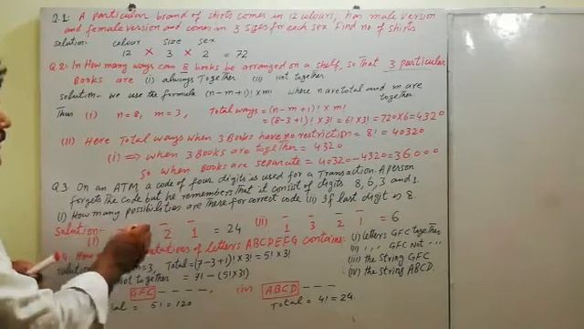 Lecture 6 Permutations & Combinations