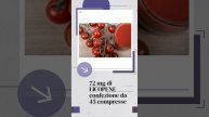UROVIS Licopene micro-incapsulato, Selenio, Proanto-ciandine (OPC) da Vitis Vinifera, Vitamina E.