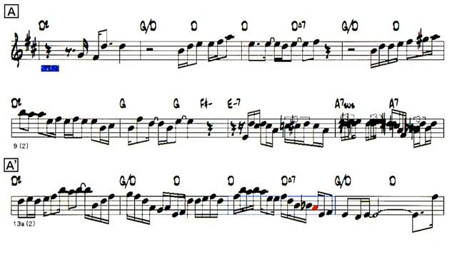 Both Sides Now - B.T ( _saxophone_ Eb ) Melody & Solo ( 360 X 640 )